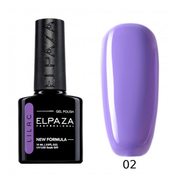 ELPAZA ГЕЛЬ-ЛАК LILAC 02  10мл.