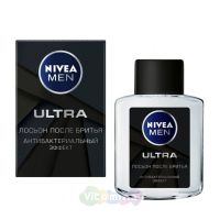 Nivea Men Лосьон после бритья Ultra антибактериальный, 100 мл