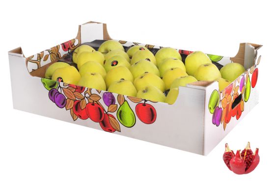 Коробка Яблоки Голден 13кг Коробка Яблоки Голден 13кг