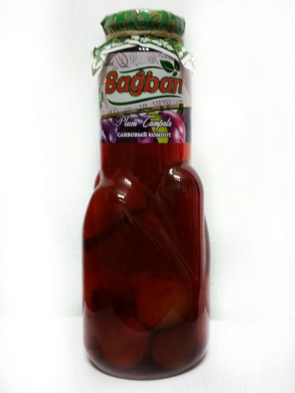 ..Компот БагБан 1л слива ..Компот БагБан 1л слива