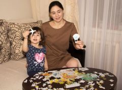 Деревянный пазл карта мира