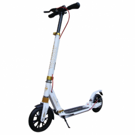 Самокат City scooter Disk Белый