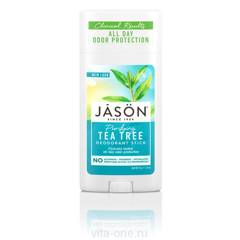 Твердый дезодорант Чайное Дерево (Tea Tree Oil Stick Deodorant) Jason (Джейсон) 71 г