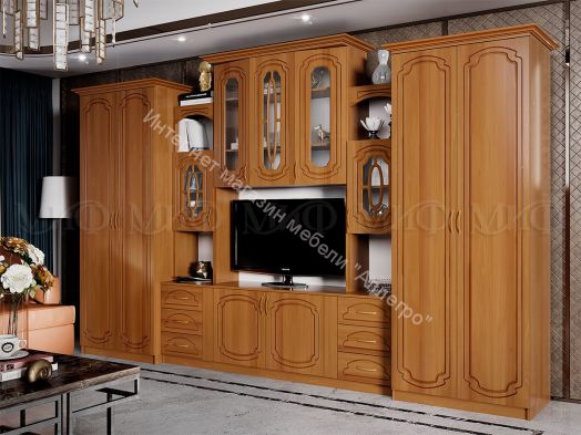 Гостиная "Альберт" со шкафами (3.1м)