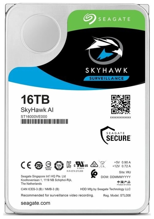 Жесткий диск Seagate 16 TB ST16000VE000