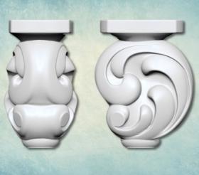 Комплект молдов 3D "Ножка" (XS) ARTMD0978