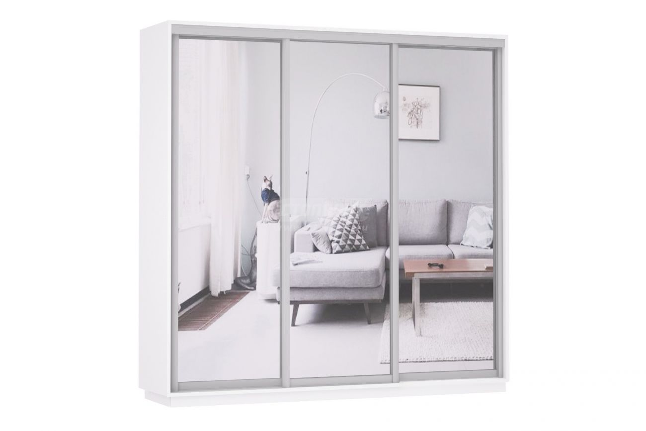 Шкаф-купе Экспресс Экспенс трио, 3 зеркало Ш2100 x Г600