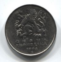 5 крон 1994 Чехия