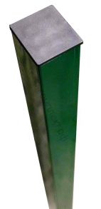 Столб 60*40 GL без отверстий 60*40*1,2*3000мм RAL 6005 (Зеленый)