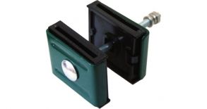 Крепления скоба (болт М6*85 или М6*100 + гайка антивандальная М6). RAL 6005/8017