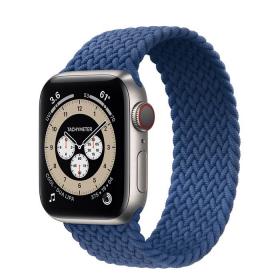Часы Apple Watch Edition Series 6 GPS + Cellular 40mm Titanium Case with Atlantic Blue Braided Solo Loop