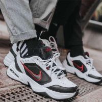 Nike Air Monarch IV White Black Red