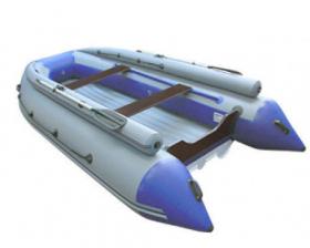 Лодка надувная REEF TRITON 390FНД с фальшбортом, тримаран