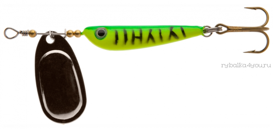 Блесна WAKE SPINNER AURA MINNOW 6г/ Цвет: POWER PERCHE