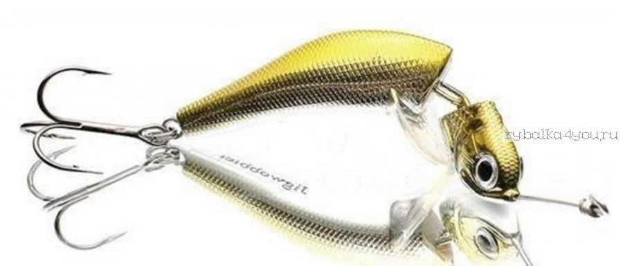 Воблер WAKE JIGWOBBLER 65мм/ 18г/ FS/ Цвет: YELLOW CHROME