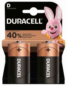 батарейка Duracell LR20 BL2 BASIC, 2/20