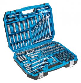 HT1R444 Набор инструментов, 222 шт., 1/4", 3/8",1/2" HÖGERT