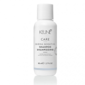 Keune Шампунь для чувствительной кожи головы/ Care Derma Sensitive Shampoo, 80 мл.