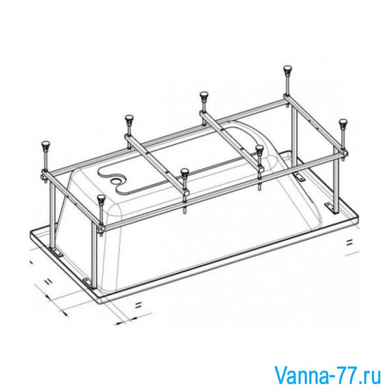 Монтажный комплект Roca LINE 150x70 ZRU9302983