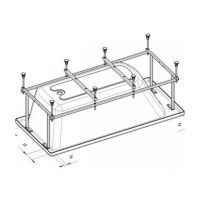 Монтажный комплект Roca LINE 150x70 ZRU9302983