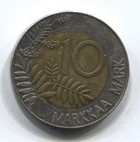 10 марок 1993 Финляндия