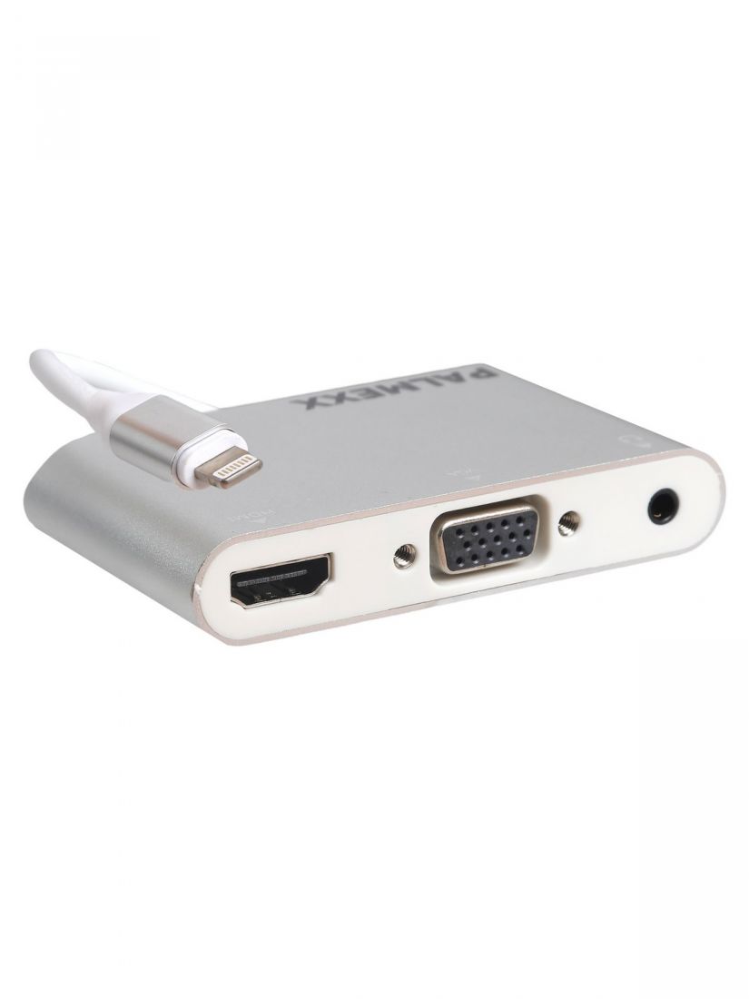 Хаб PALMEXX Lightning to HDMI+VGA+AUX