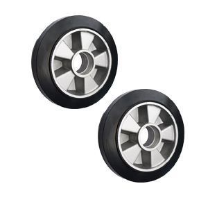 Колесо б/подш. резиновое 160х50мм для тележки  гидравлической JC