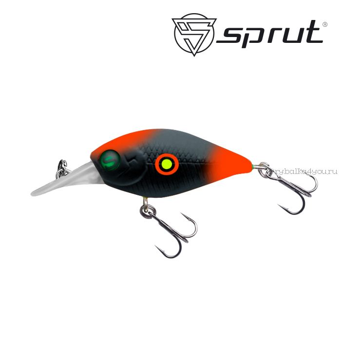 Воблер Sprut Uni Crank D 35F 35 мм / 4,2 гр / Заглубление: 1-1,5 м / цвет: MBKRD