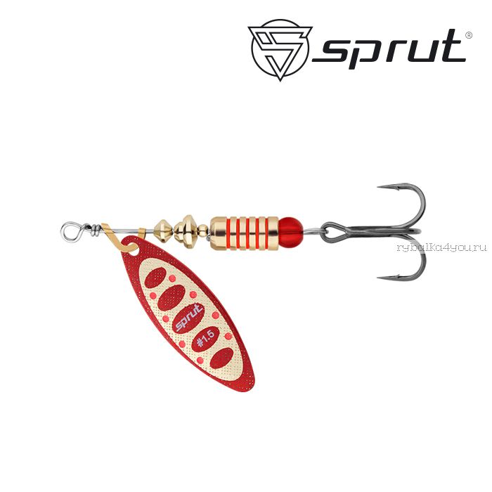 Блесна Вращающаяся "Sprut" Atra Spinner #1,5 (6g/RG)