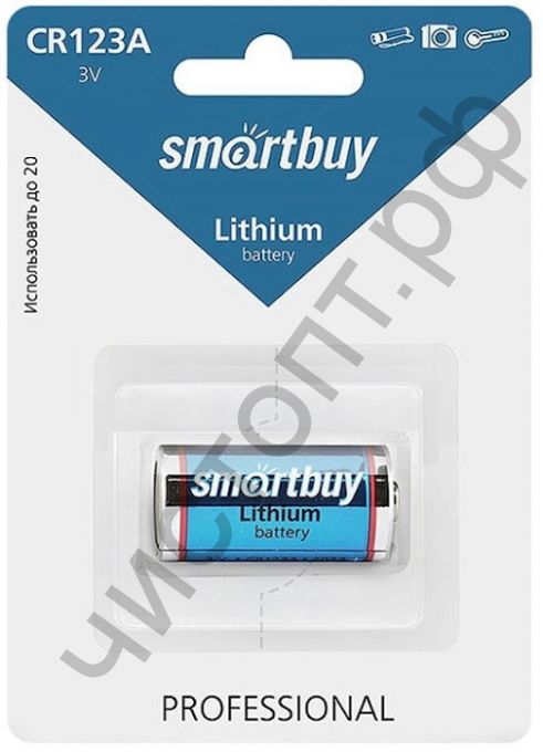 Smartbuy CR123A/1B (12)