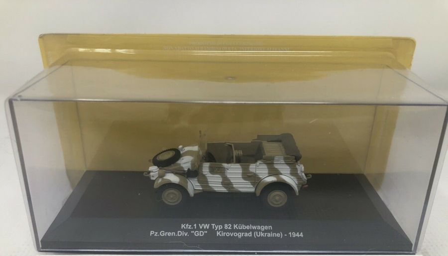 Kfz.1 VW Type 82 Kubelwagen  в масштабе 1/43 (Eglemoss-IXO)