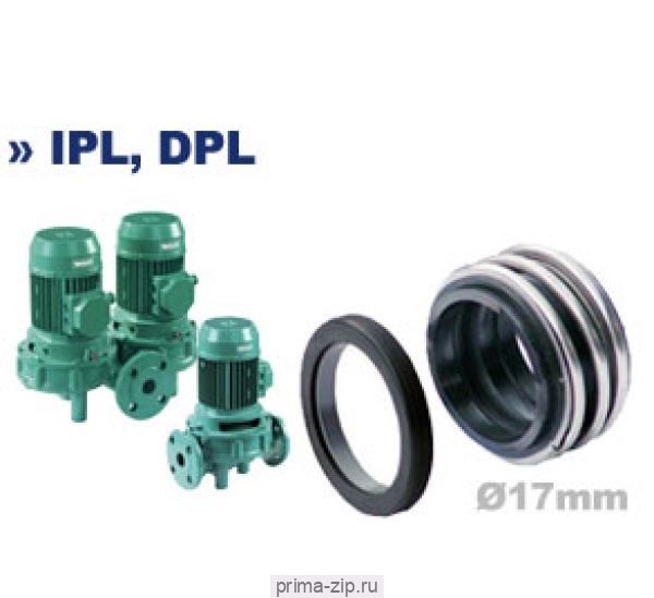 Торцевое уплотнение насоса Wilo VeroTwin-DPL / DPL32/100-0,55/2-X1