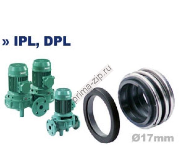 Торцевое уплотнение насоса Wilo VeroTwin-DPL / DPL32/100-0,55/2-X1