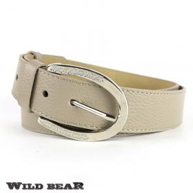 Ремень WILD BEAR RM-029f Beige Premium (универсальный)