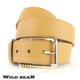 Ремень WILD BEAR RM-033m Beige (универсальный)