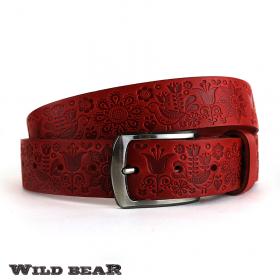 Ремень WILD BEAR RM-059m Red (универсальный)