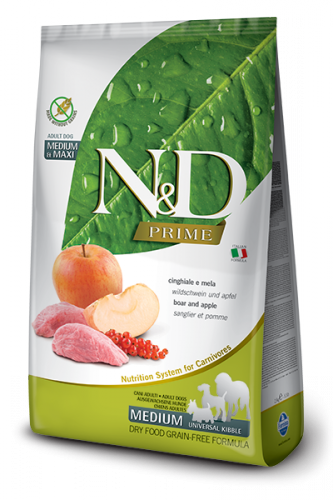 N&D BOAR & APPLE Adult medium & maxi ( НД Кабан и Яблоко для собак средних и крупных пород)
