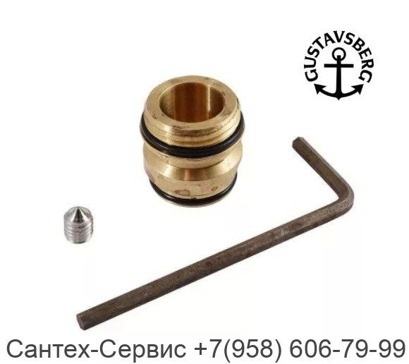 GB41636359 01 Латунный ниппель для ванно-душевого смесителя Gustavsberg