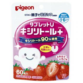 Pigeon Таблетки от кариеса со вкусом клубники