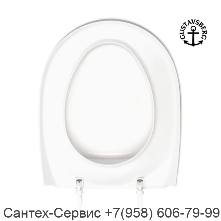 GB1919901702 Сиденье с крышкой для унитаза Gustavsberg Nordic 390 / Basic / dt-20