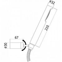 Душевой гарнитур Paffoni Birillo ZDUP036 схема 6