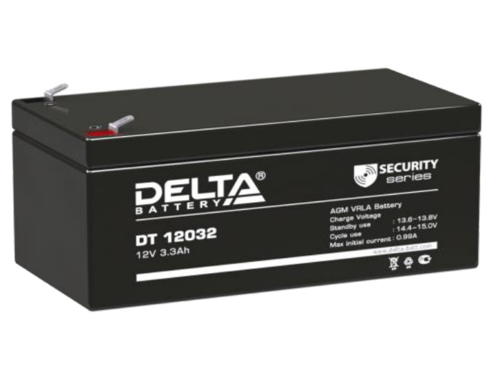 Аккумулятор герметичный VRLA свинцово-кислотный DELTA DT 12032