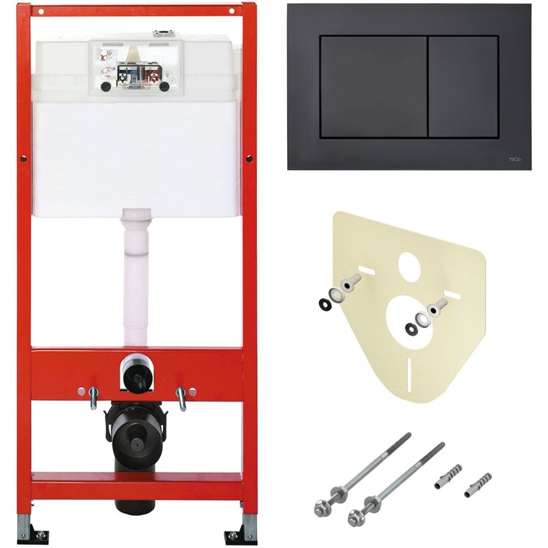 Изображение Инсталляция (монтажная рама) для подвесного унитаза Tece Base K440407 с кнопкой смыва