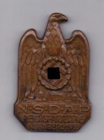 Знак участника имперского съезда NSDAP в Нюрнберге в 1933 года