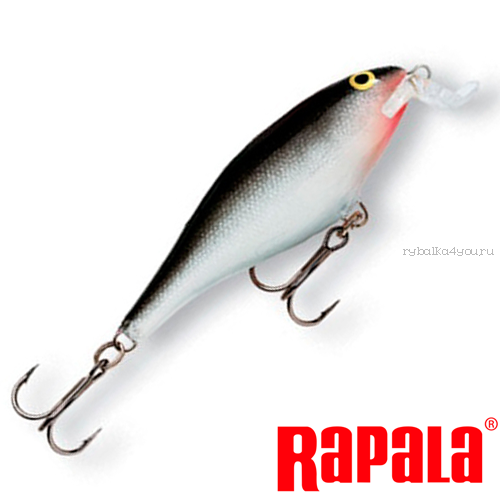 Воблер RapaIa Shallow Shad Rap 90мм / 12 гр / Заглубление: 1,8 - 2,4 м / цвет: SSR09-S