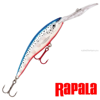 Воблер RapaIa Tail Dancer Deep 110мм / 22 гр /Заглубление: 0 - 9 м /  цвет: TDD11-BFL