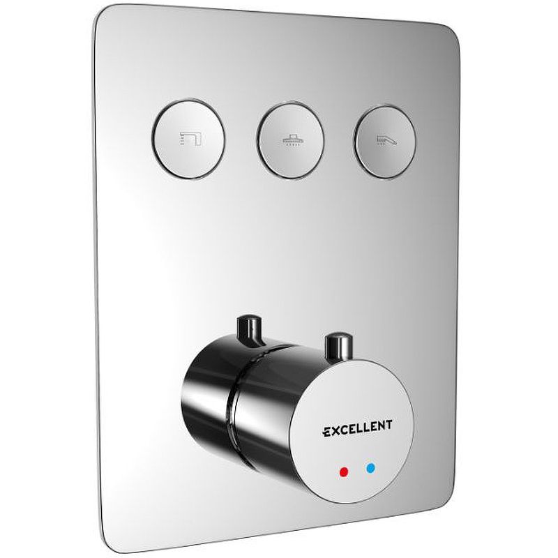 Изображение Смеситель для душа Excellent Krotos AREX.8046CR с термостатом