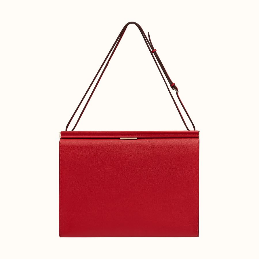 Сумка Hermes Clic-H 33 bag (Rouge Piment/Rouge Piment)