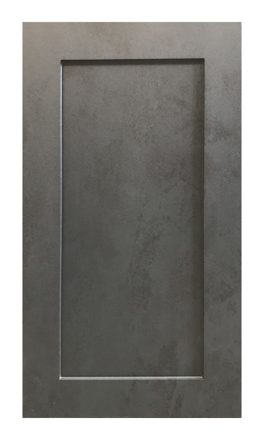 Кухня модульная Лофт (бетон графит/корпус белый) (Столица Мебели)