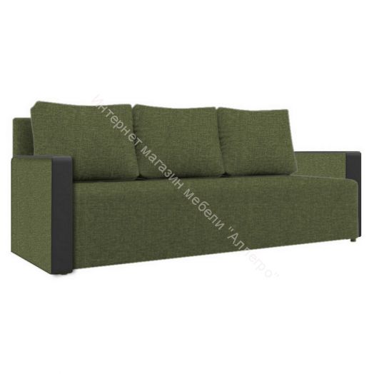 Диван Алиса 4 Savana Green-Marvel Black кат. 1
